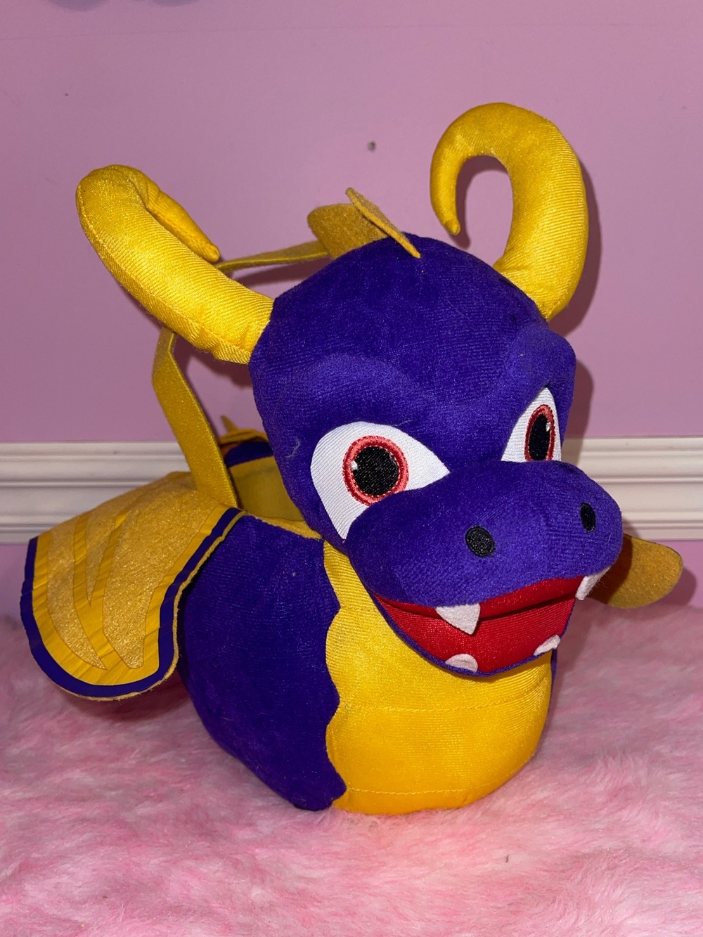 Skylanders spyro the dragon Halloween Easter basket bucket trick or treat bag